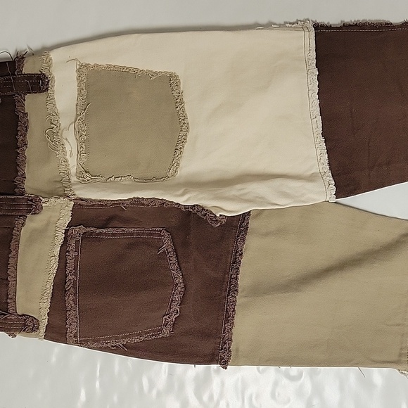Jaded London brown patchwork jeans sz 24 from Urban Outfitters - Picture 6 of 10